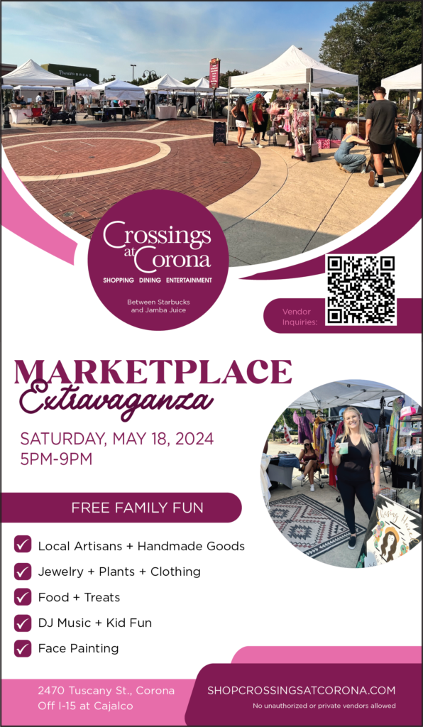 Marketplace Extravaganza @ Crossings at Corona