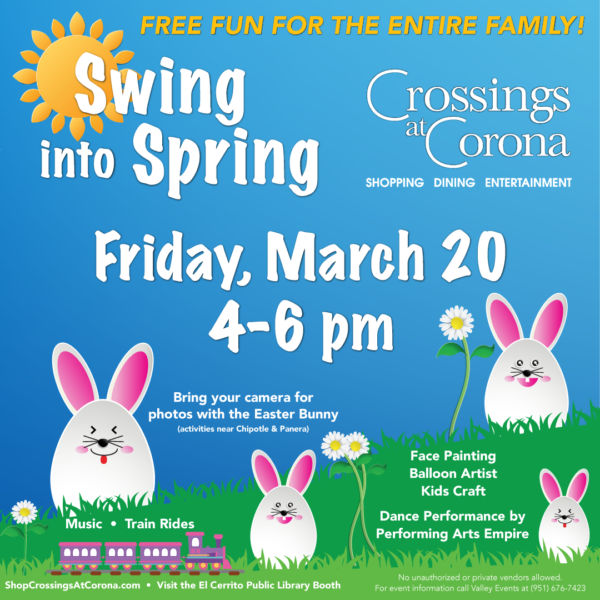 Swing Into Spring @ Crossings at Corona